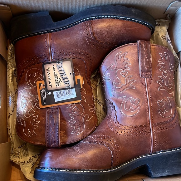 NEW Ariat Fatbaby saddle women’s boots - Picture 10 of 10
